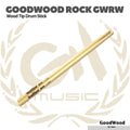 Goodwood by Vater GWRW Drumsticks, Hickory Rock Wood Tip - Stik Drum