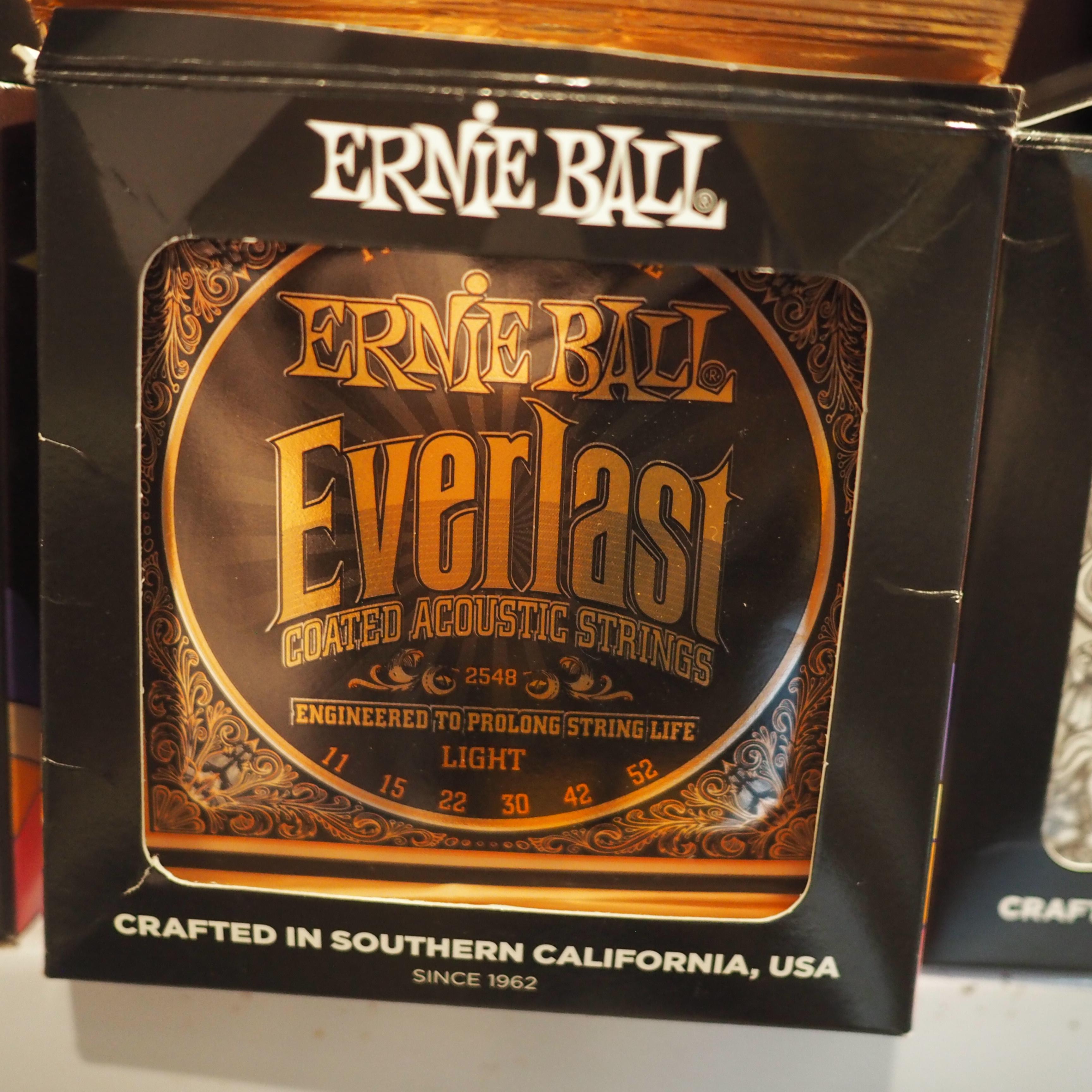 ERNIE BALL Everlast 2548 Coated Acoustic Guitar Strings 11-52 | Senar