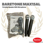 Baretone MAX15AL Portable Speaker 15" 125W