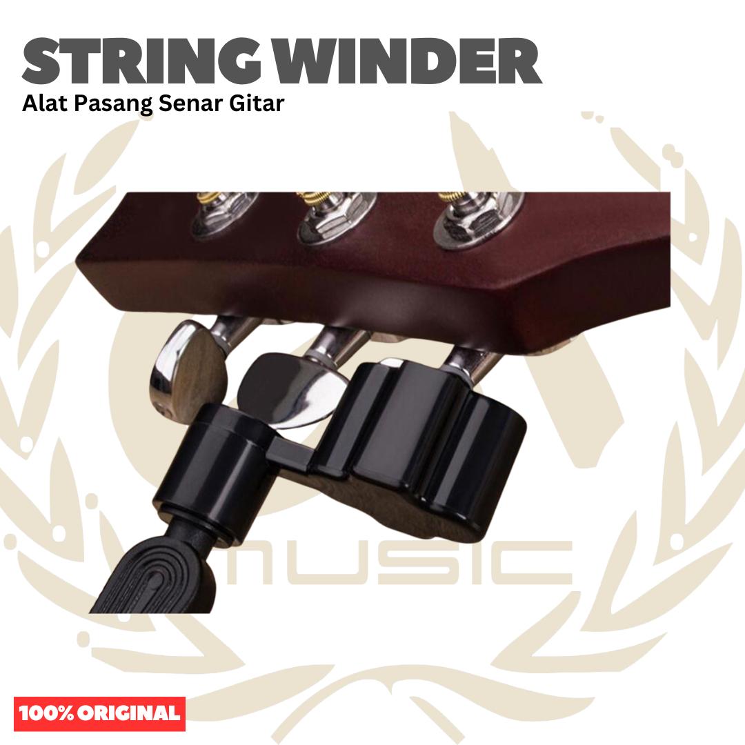 Pemotong Senar Pemutar Senar dan Pencabut Pin 3 in 1 - String Winder