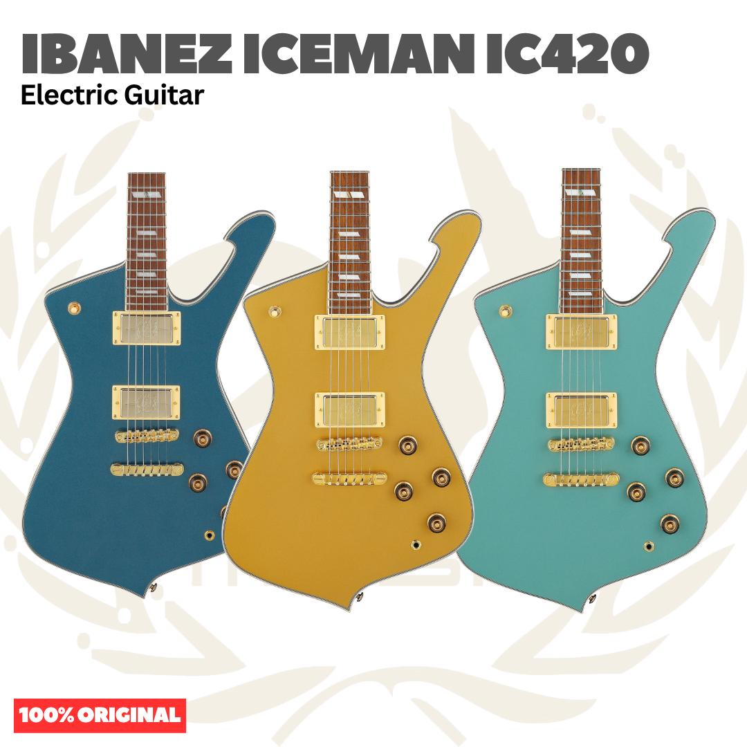 Ibanez Iceman IC420 Electric Guitar w/IC Bag | Gitar Elektrik Original