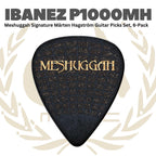 Ibanez P1000MH Messhugah Signature Marten Hagstrom Guitar Pick Set, 6 Pack - Pik Gitar P1000 MH