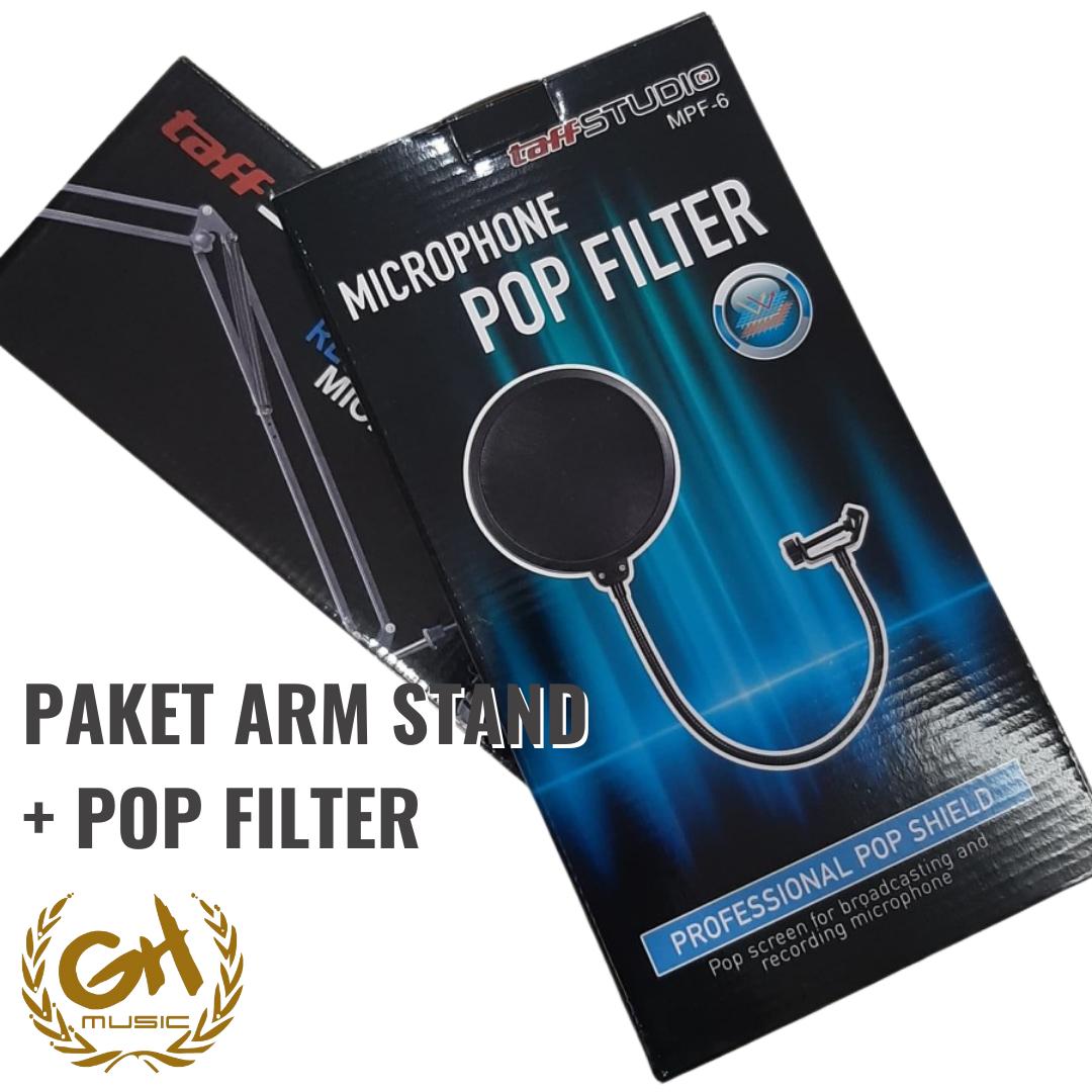 POP FILTER PLUS ARM STAND PODCAST