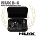 NUX B6 2.4Ghz Wireless Saxophone Microphone System - Mic Mikrofon Saxo B-6 Original