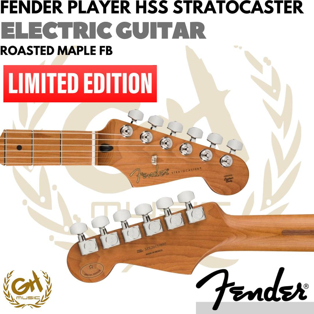 Fender Player HSS Stratocaster Electric Guitar, LIMITED EDITION