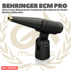 Behringer ECM PRO Ultra-Linear Measurement Condenser Microphone for Studio Monitor Calibration - ECMPRO Mik Kondeser Mikrofon Kondensor RTA Original Asli