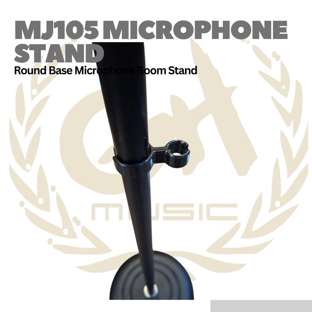 MJ105 Round Base Microphone Boom Stand