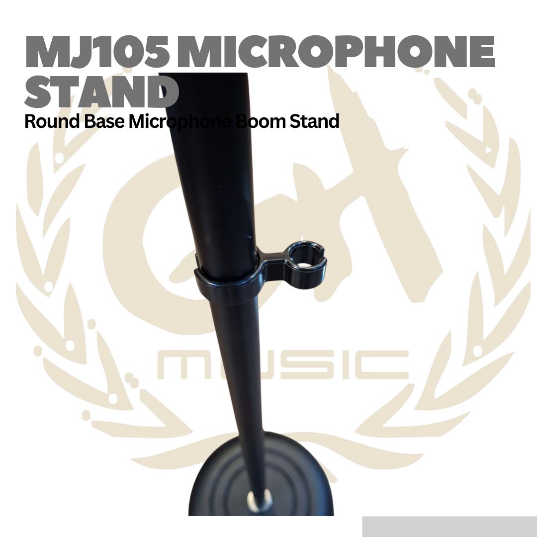 MJ105 Round Base Microphone Boom Stand