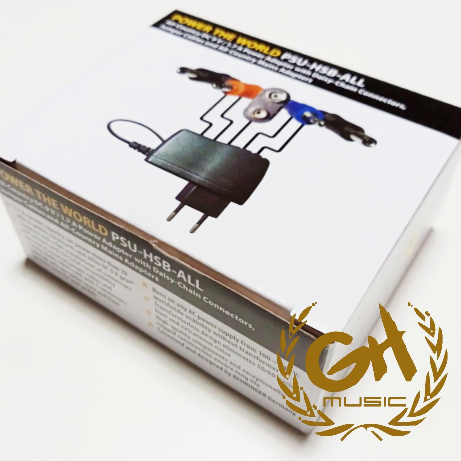 BEHRINGER PSU-HSB-ALL, 9V/1.7A ADAPTER EFEK UNIVERSAL | Adaptor