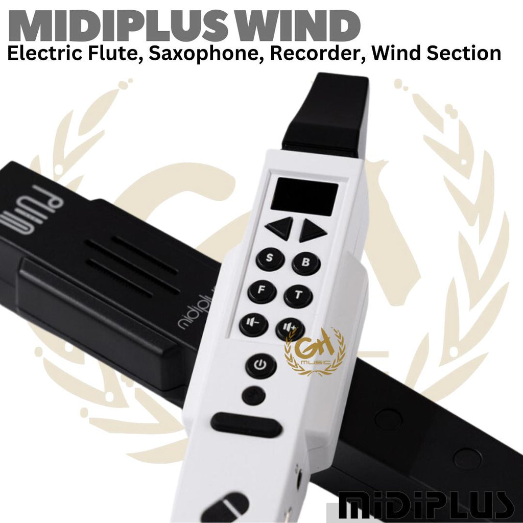 MIDIPLUS WIND Electric Flute, Saxophone, Digital Wind Bluetooth Midi Instrument