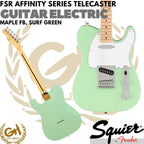 Squier FSR Affinity Series Telecaster Electric Guitar, Maple FB - Gitar Listrik