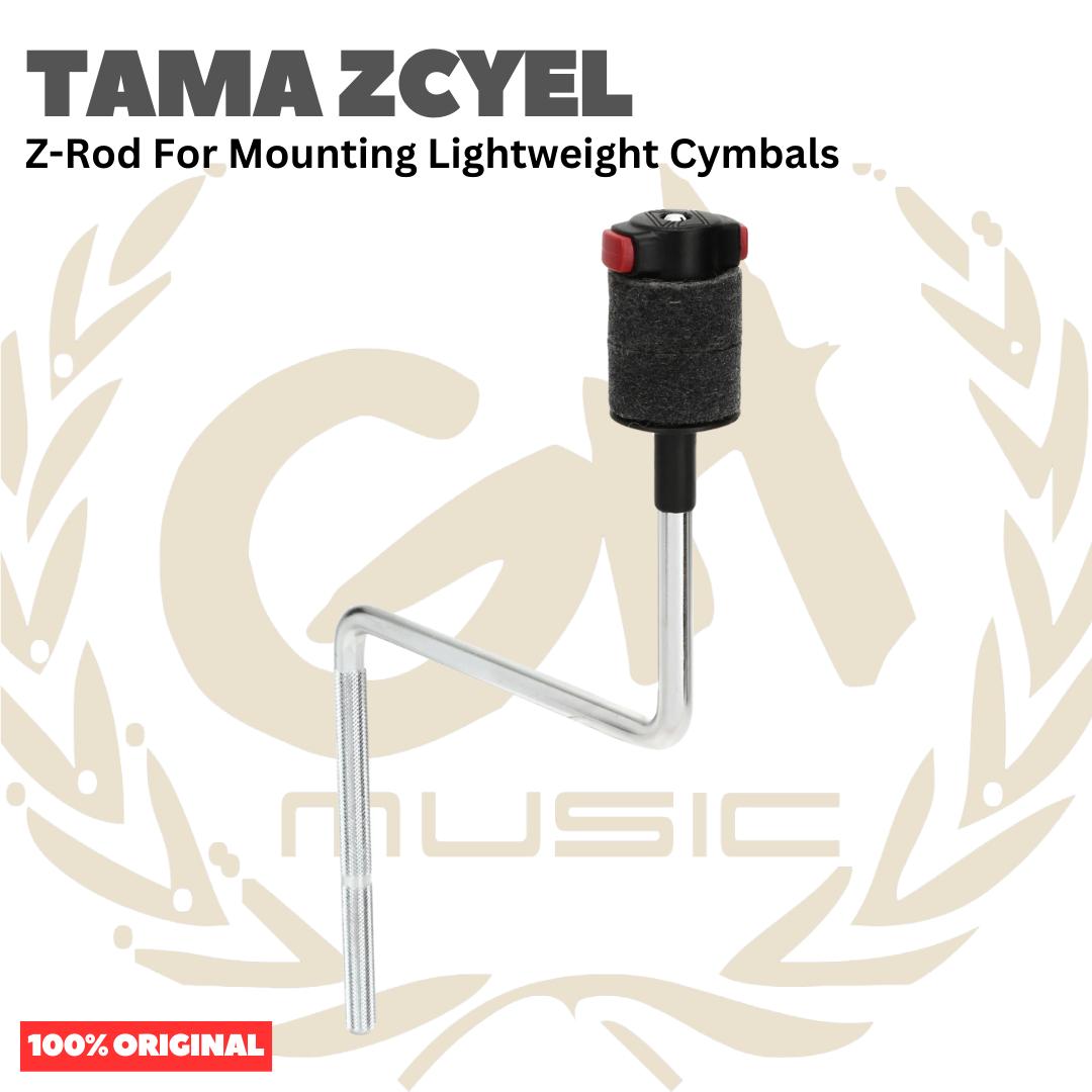TAMA ZCYEL Z-Rod For Mounting Lightweight Cymbals - Clamp Simbal Drum Original Asli