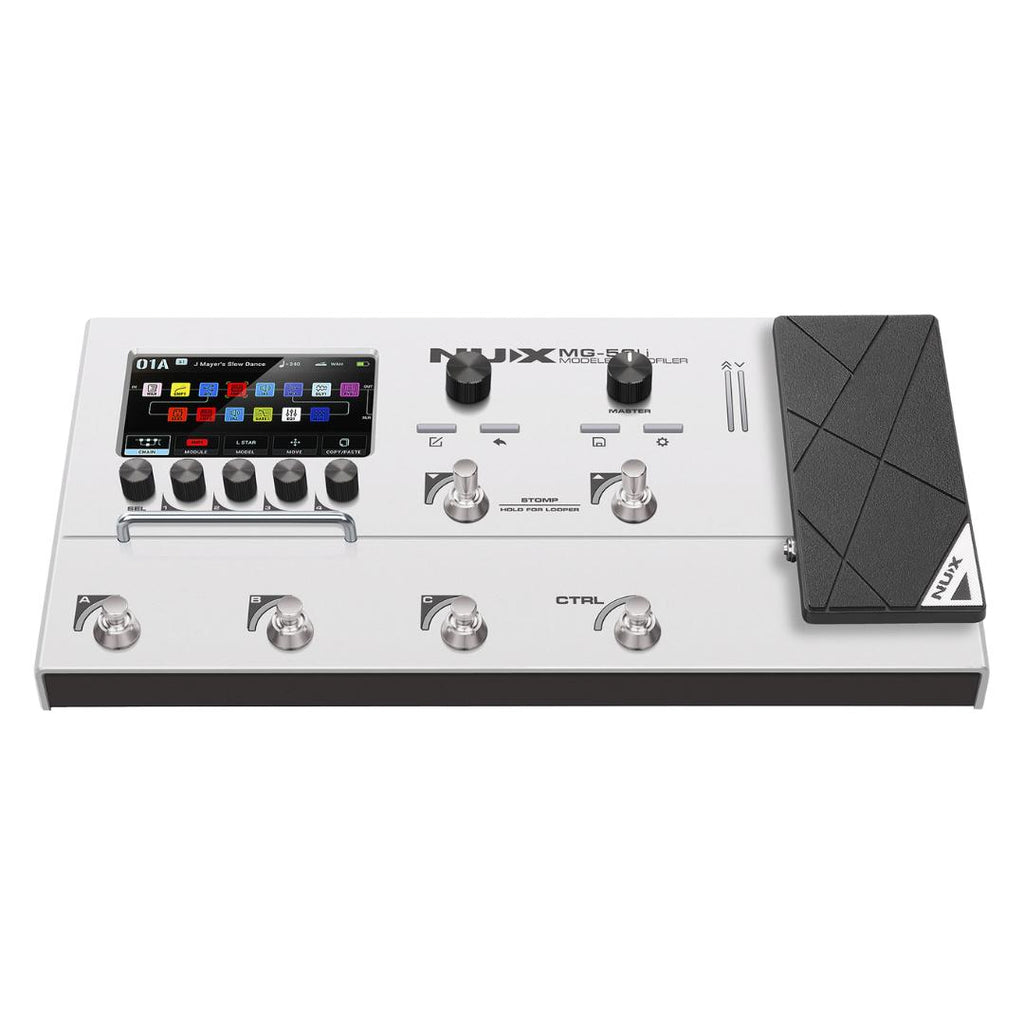 NUX MG50Li Multi-Effect Pedal for Electric Guitar & Bass - Efek Gitar | MG 50Li MG50