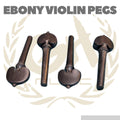Palatino Ebony Violin Pegs (4Pcs) - Dryer Tuning Biola P01VN