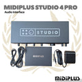 Midiplus Studio 4 Pro OTG 4CH USB Audio Interface - Soundcard Recording