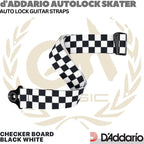 D'Addario Auto Lock Strap - Strap Gitar