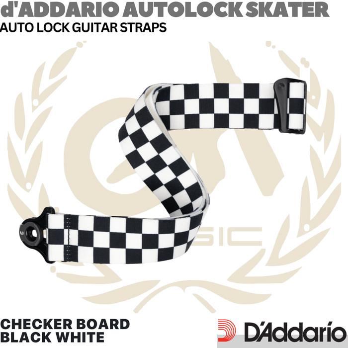 D'Addario Auto Lock Strap - Strap Gitar