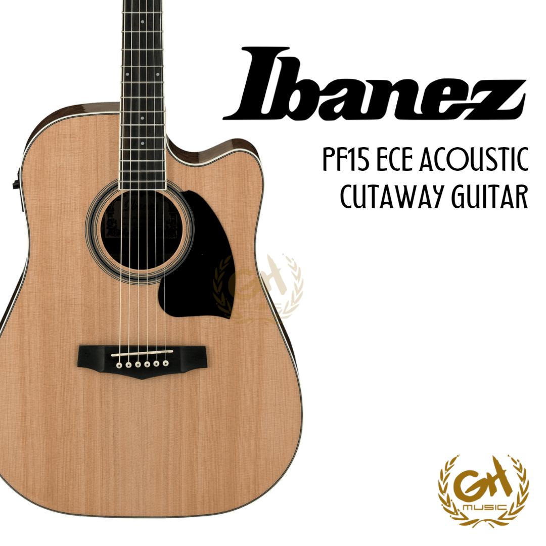 Ibanez PF15ECE Acoustic Electric Guitar | Gitar Akustik Elektrik