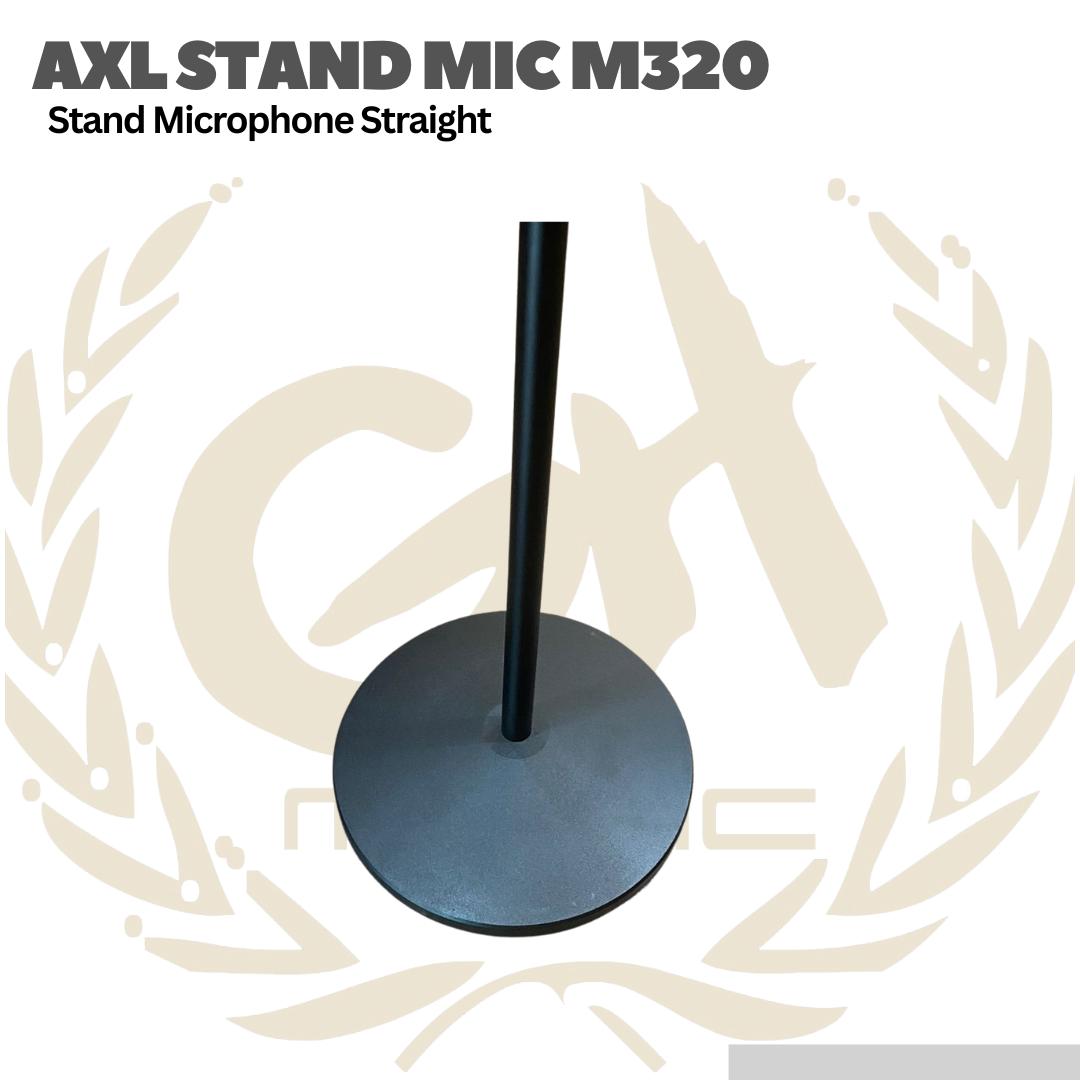AXL Stand Microphone Straight M320 - Stand Mic Berdiri