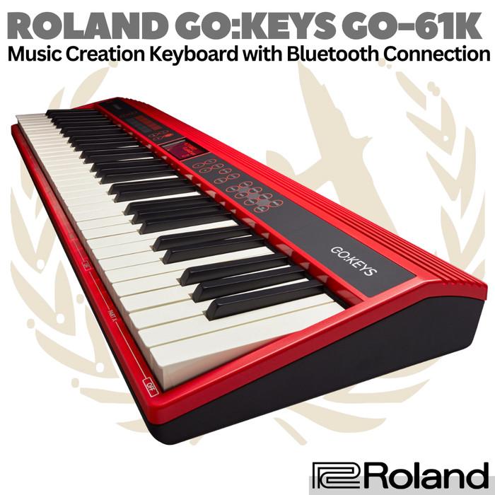 ROLAND GO KEYS 61 Keyboard | GO-61K Gokeys61 Piano Digital GO61K