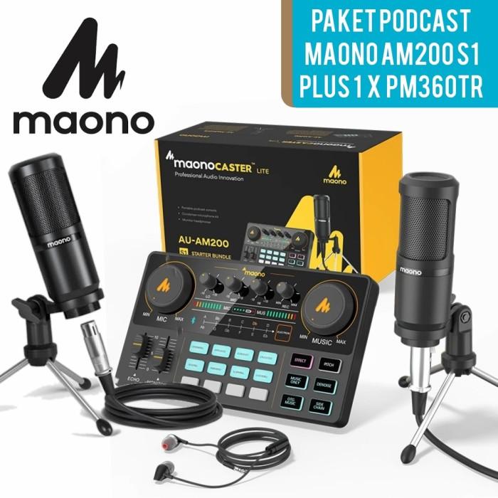 MAONOCASTER AM200 PLUS MICROPHONE MAONO PM360TR