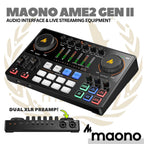 PAKET PODCAST 1 ORANG, SOUND CARD MAONO E2 + PD100 | COVER LIVE STREAMING GAMING
