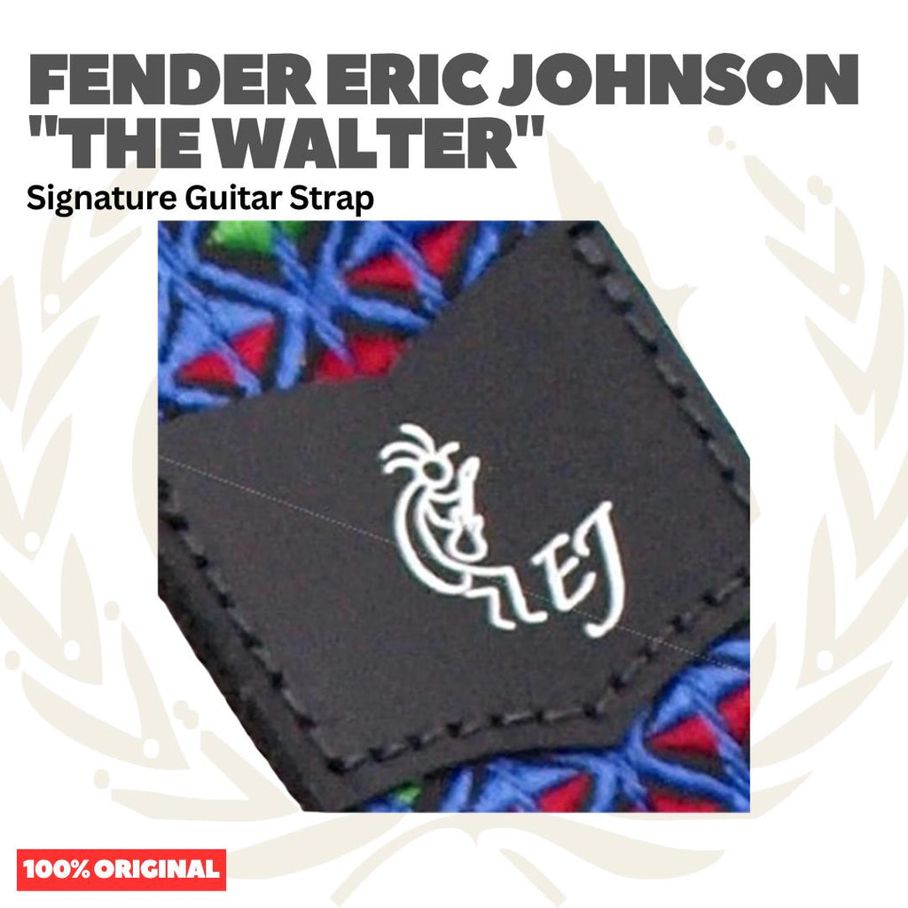 Fender Eric Johnson "The Walter" Signature Guitar Strap - Stre p Gitar Bass