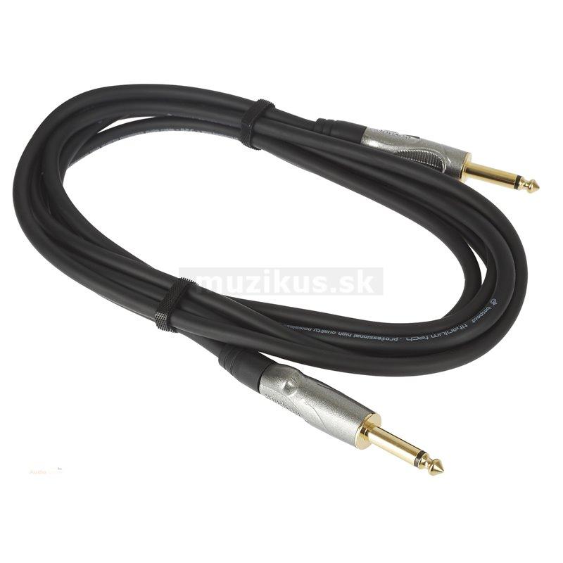 Bespeco TT300 Tintanium Tech Gold Plated Kabel Instrumen 3 Meter