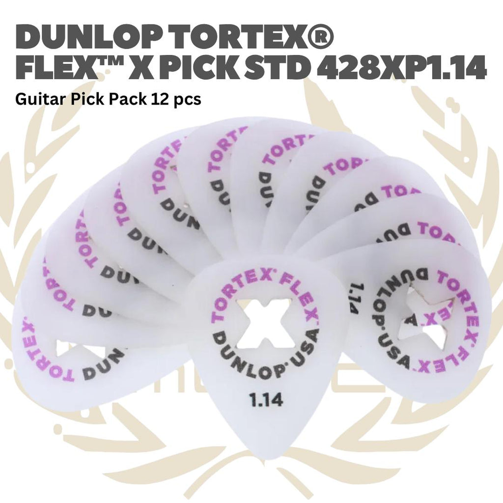 Dunlop Tortex Flex X Pick Standard Guitar Pick Pack 12 pcs - Pick Gitar