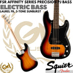 Squier FSR Affinity Series Precision PJ Bass Electric, Laurel FB