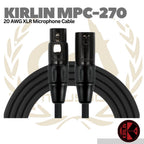 Kirlin MPC-270 20AWG XLR Microphone Cable - Kabel Mic Canon 3 Pin
