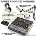 PAKET PODCAST 4 ORANG MIXER BEHRINGER QX1222USB