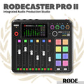 RodeCaster Pro II Integrated Audio Production Studio - Soundcard Mixer Livestreaming Rode Caster Pro II
