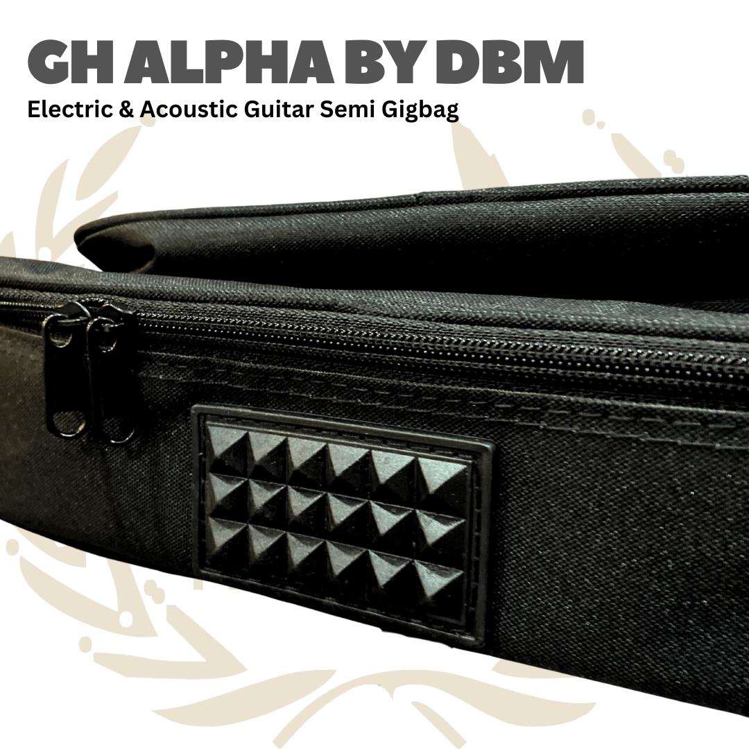 NB GH Alpha Electric By DBM Guitar Semi Gigbag - Tas Gitar Listrik Gitar Semi Gigbag GH Tas Gitar Elekrtik Semi Gigbag