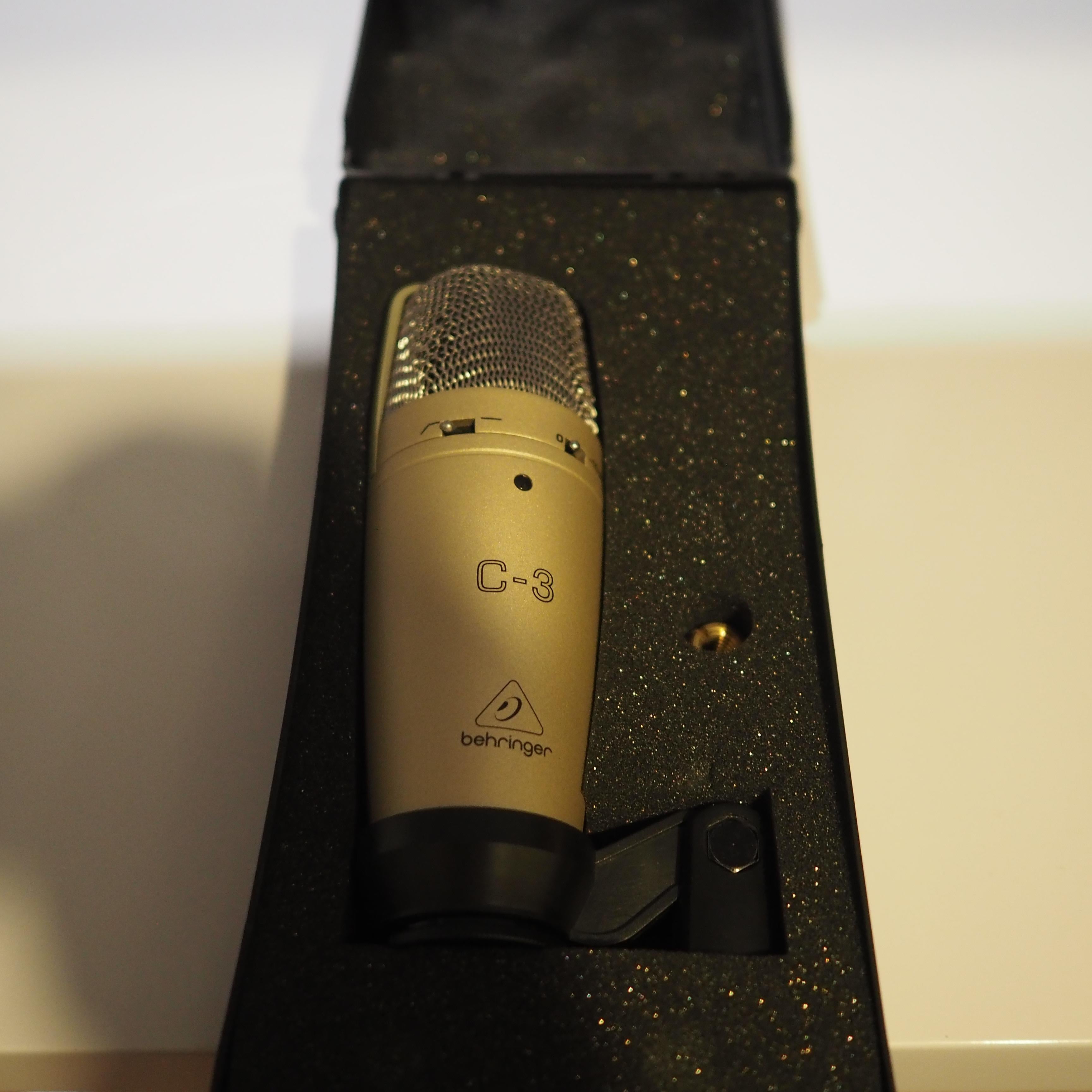 BEHRINGER C3 Dual-Diaphragm Studio Condenser Microphone | Mic Rekaman