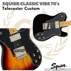Squier Classic Vibe 70s Telecaster Custom Electric Guitar | Gitar