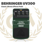Behringer UV300 Classic Vibrato Effects Pedal - Efek Pedal UV-300 | UV 300