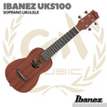 Ibanez UKS100-OPN Soprano Ukulele w/ Bag