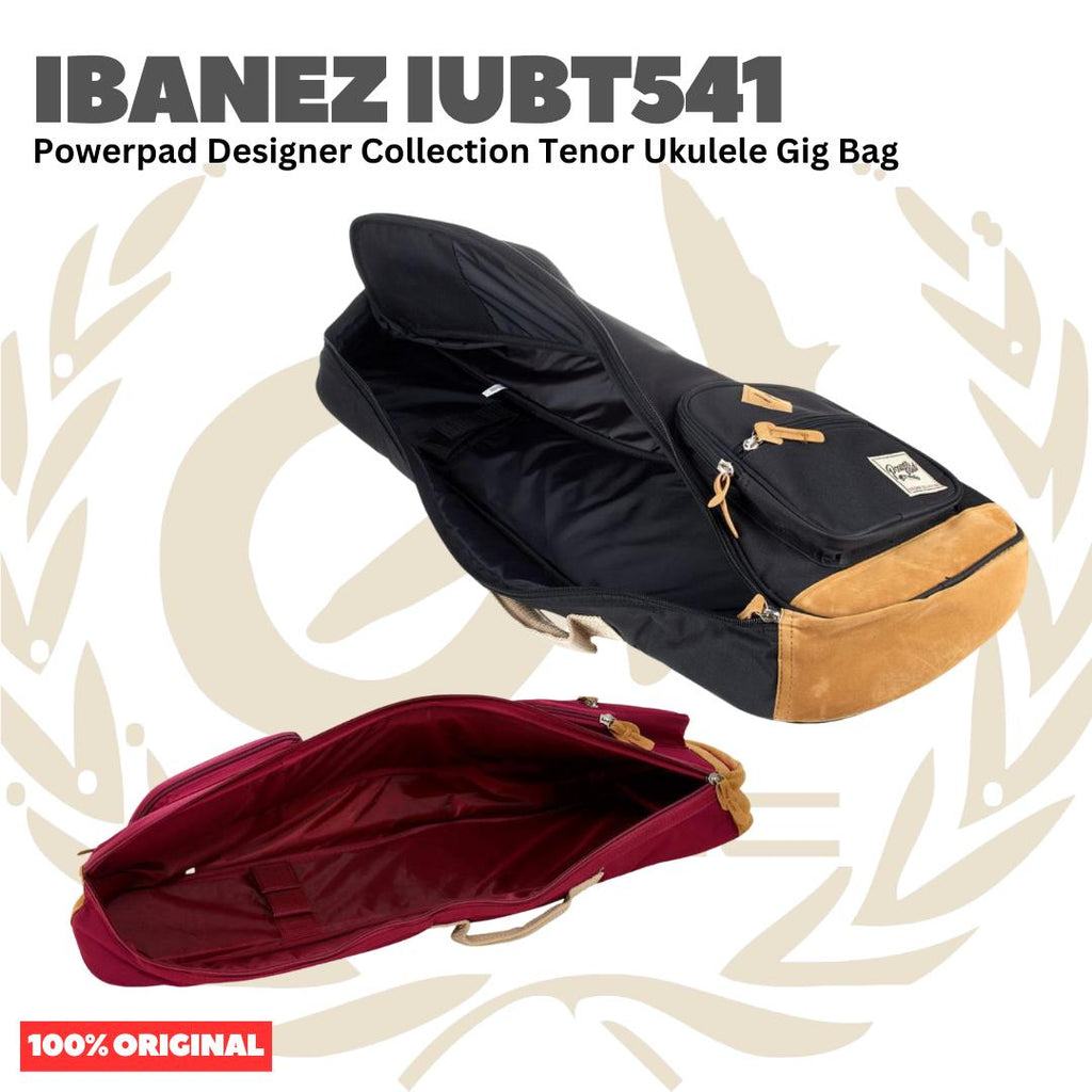 Ibanez IUBT541 Powerpad Designer Collection Gig Bag for Tenor Ukulele - Tas Ukulele Tenor Original Asli