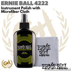 ERNIE BALL 4222 Pembersih Instrument Polish with Microfiber Cloth | Pembersih Gitar Bass
