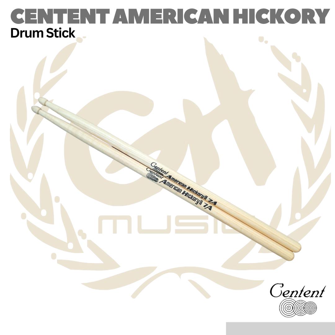 Centent American Hickory Drumstick - Stik Drum - 7A