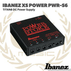 Ibanez XS Power PWR-S6 TITAN8 DC Power Supply - PWR S6 Adaptor Efek Gitar Pedal 9V/500mA PWRS6 TITAN-8