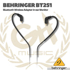 Behringer BT251 Bluetooth Wireless Adapter for In-Ear Monitors with MMCX Connectors