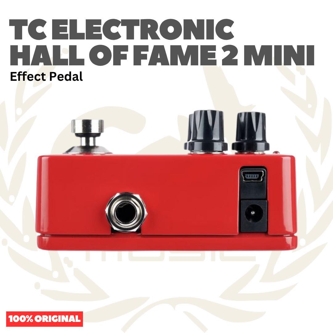 TC Electronic HALL OF FAME 2 MINI Reverb Guitar Effects Pedal - Efek Pedal Gitar