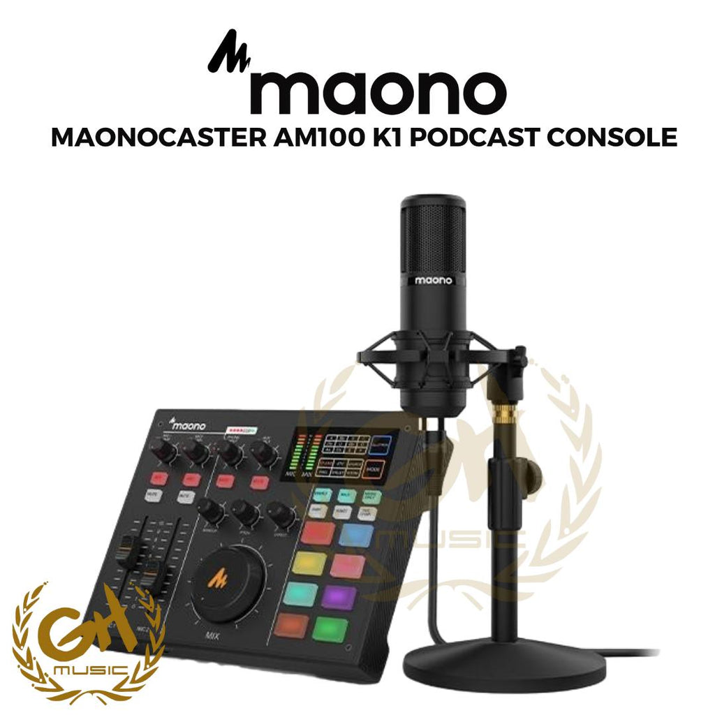 PAKET PODCAST RECORDING 1 ORANG MAONOCASTER AU-AM100 K1 MIC BUNDLE