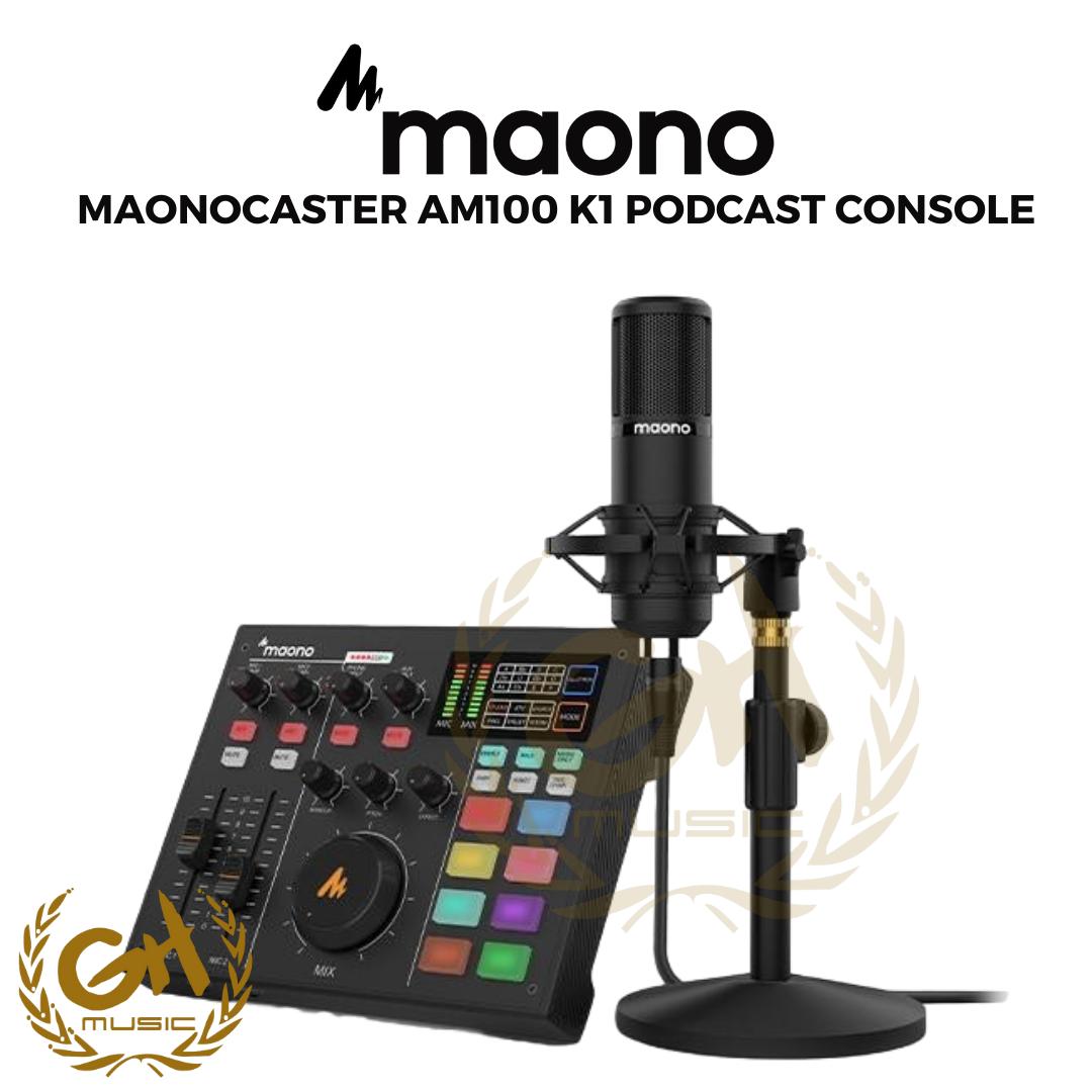 PAKET PODCAST RECORDING 1 ORANG MAONOCASTER AU-AM100 K1 MIC BUNDLE