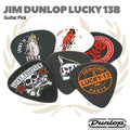 Jim Dunlop Lucky 13B AST Guitar Pick - Pick Gitar Bass Isi 6