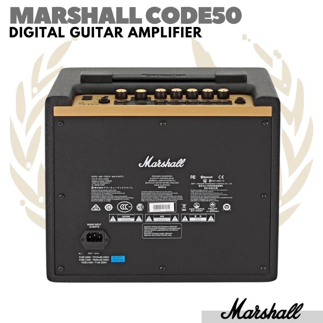 MARSHALL CODE25 Digital Combo Guitar Amplifier | Ampli Gitar CODE 25