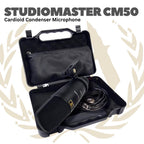 CM50 Mikrofon Kondenser Cardioid - CM 50 Mic Studio Master CM-50 Mik Kondenser Mikrofon Original