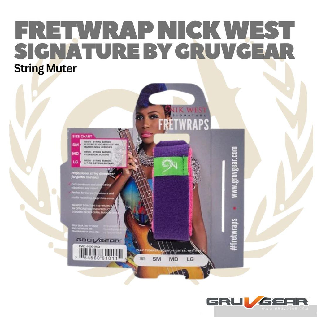Fretwrap By Gruvgear NIK WEST Signature - String Muter